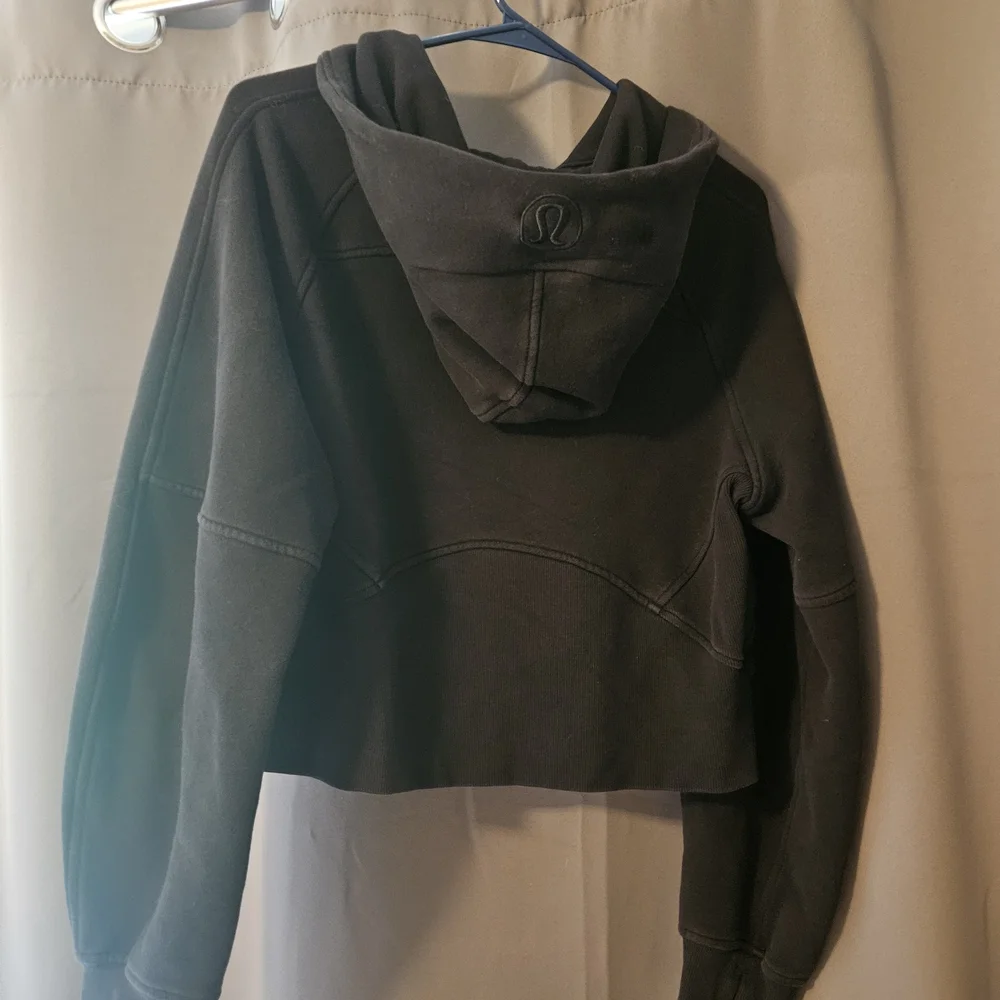 Lululemon Athletica Black Scuba Oversized Half-Zip Hoodie